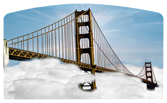 DACRO-124-BL Crossing Over (Bridge) Blue